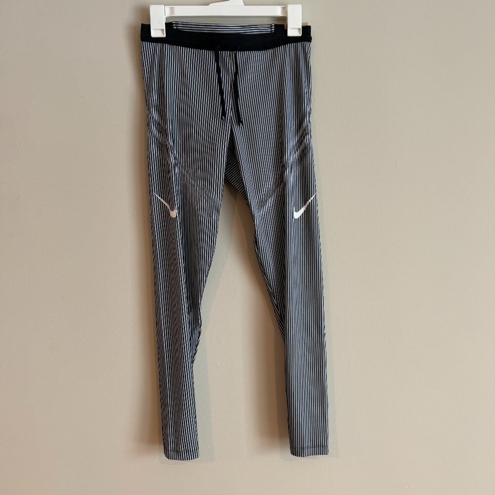 Nike FN3367-013 Mens Small AeroSwift Dri-Fit ADV Running Tights Black